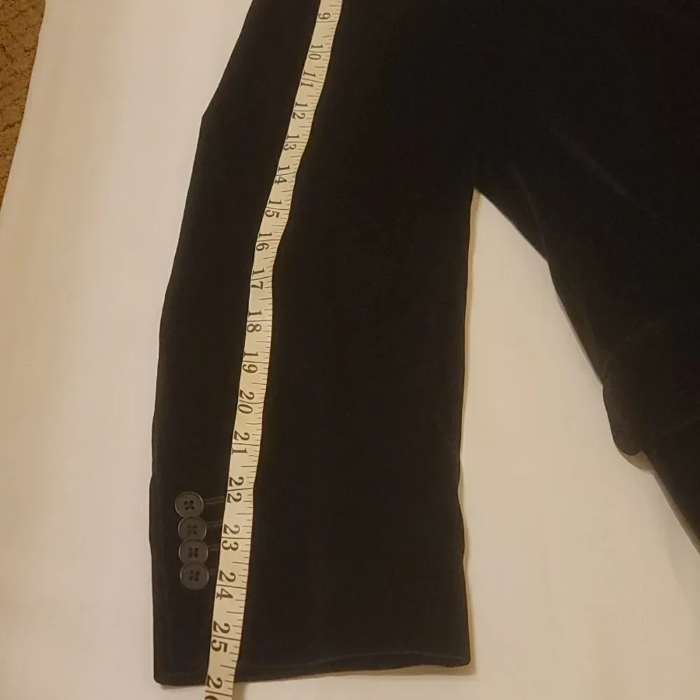 ‎John bartlett velvet blazer size 46r
